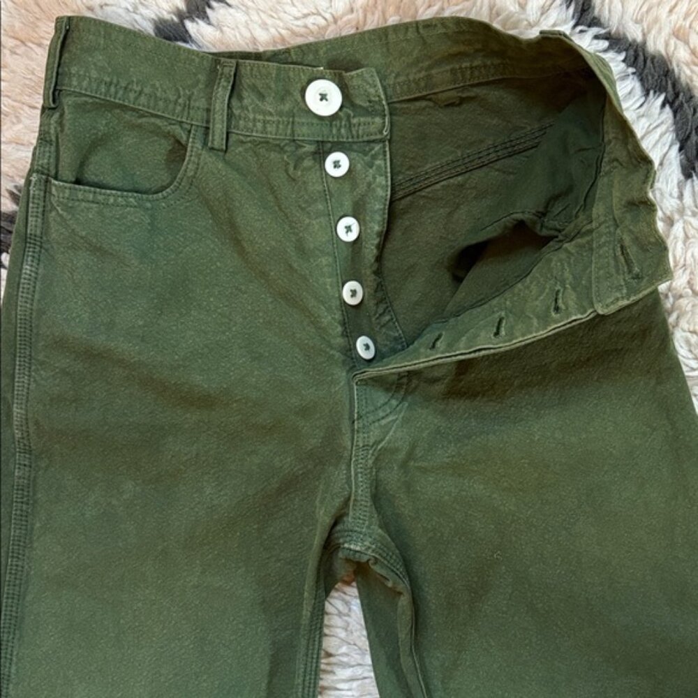 Jesse Kamm Forest Green Handy Pants - Picture 11 of 16